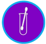 Swab inside<br />of cheek